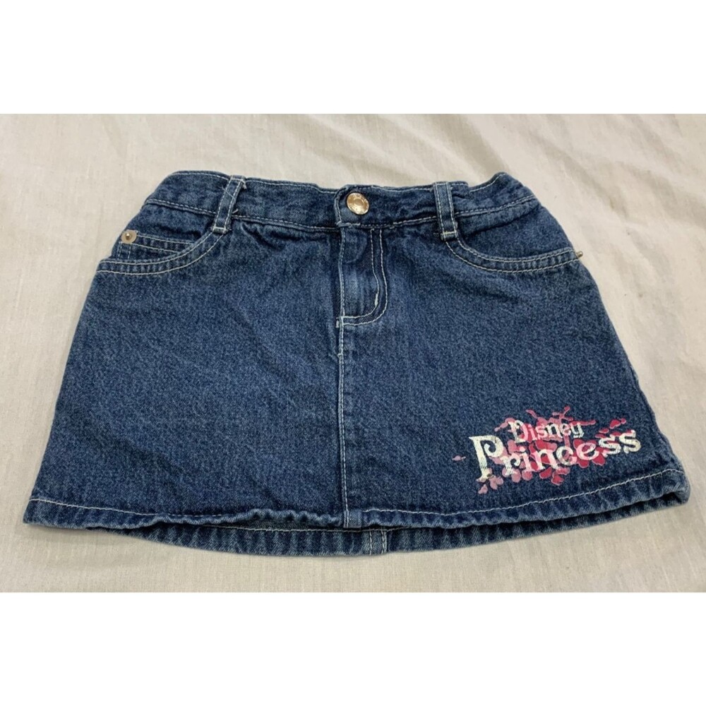 DISNEY PRINCESS GIRLS SKIRT SKORT WITH BUILT SHORTS SIZE 4